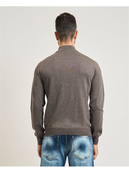 Gran Sasso men's wool turtleneck sweater GRAN SASSO | 55155-14290046